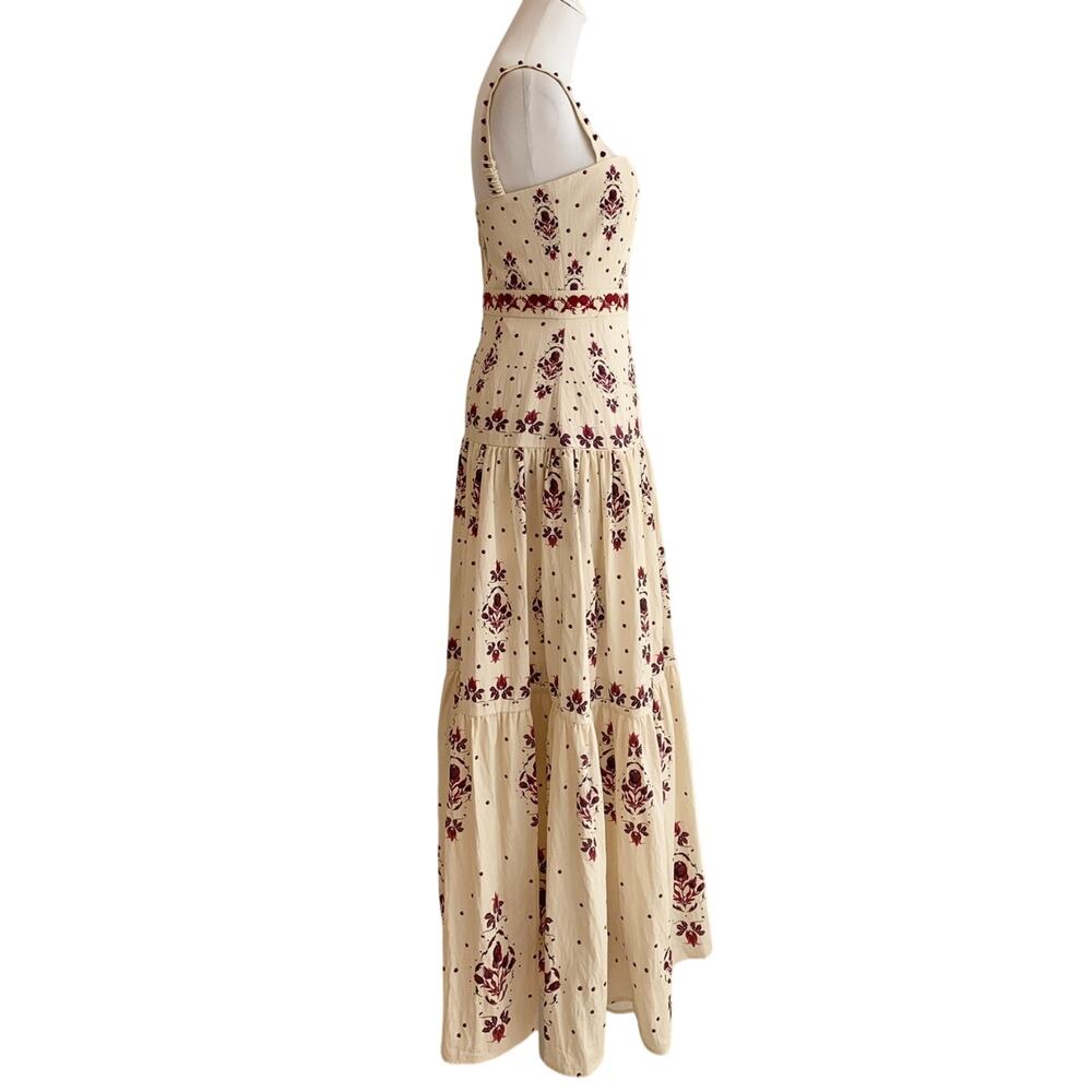 Sold Agua by Agua Bendita Lima Relato Maxi Dress Small - Picture 6 of 10